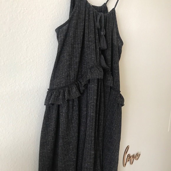 Free People FP Beach Gray Dress - Picture 4 of 7